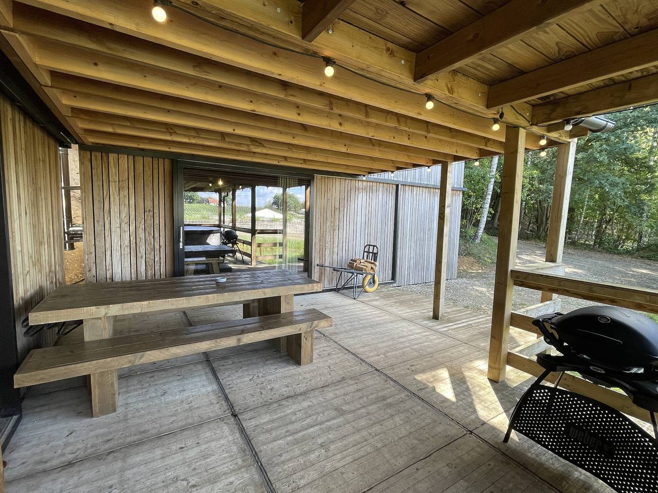 Recreatiedomein Warredal — Shelter met jacuzzi in Maaseik, Hoge Kempen
