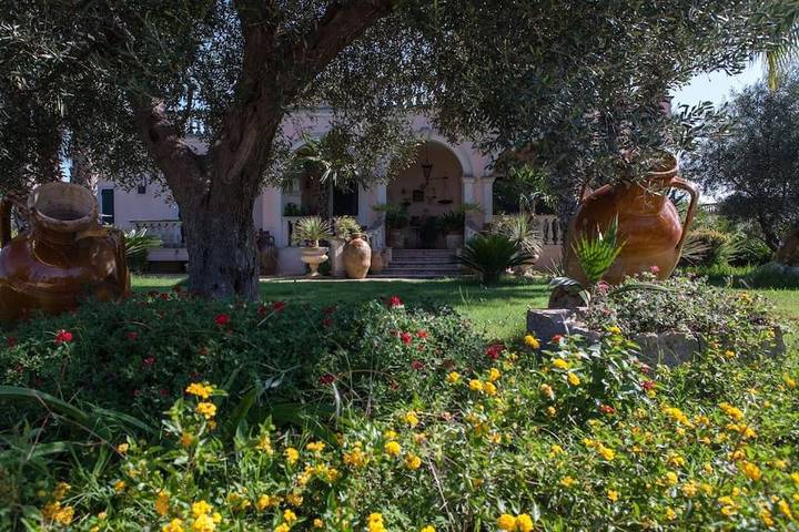 Location de vacances pour 4 personnes, avec vue et jardin, animaux acceptés à Copertino - 3