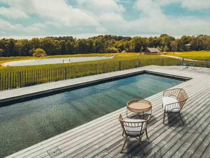 Gîte pour 4 personnes, avec Sauna à Ploemel