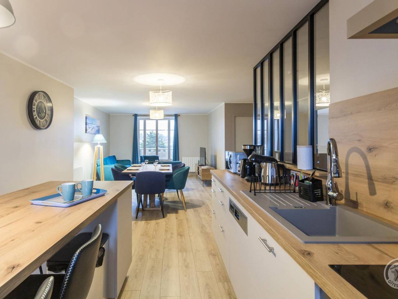 Apartamento entero, Encantador Apartamento en Saint-Pair-sur-Mer - Vista a Granville in Saint-Pair-sur-Mer, Côte de la Déroute