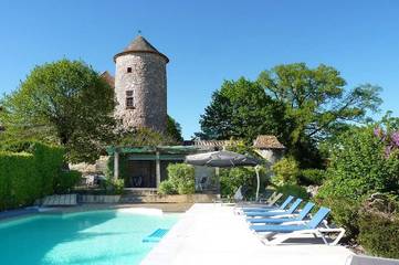 Château pour 12 personnes, avec jardin en Dordogne
