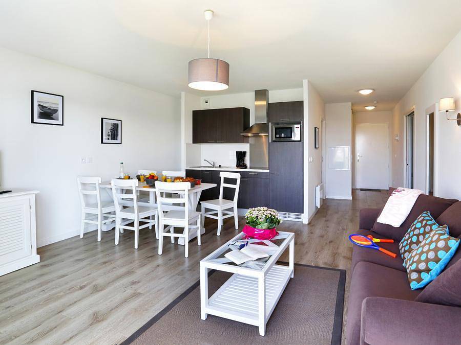 Résidence Goélia Les Balcons des Pêcheurs - Appartement 6 personnes - G/348_2 Pieces Cabine 6 Personnes in Mimizan Plage, Mimizan