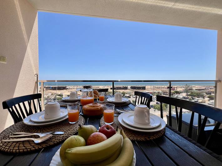 Vakantieappartement voor 9 personen, met Balkon in Monte Gordo