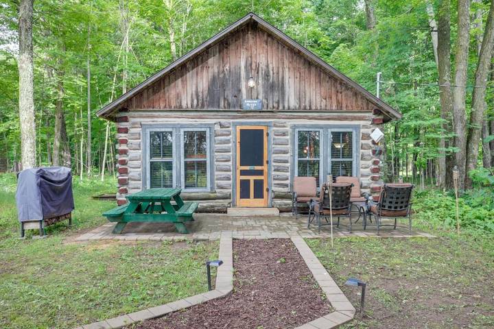 Maison de vacances pour 2 personnes, avec vue sur le lac ainsi que vue et terrasse dans Wisconsin