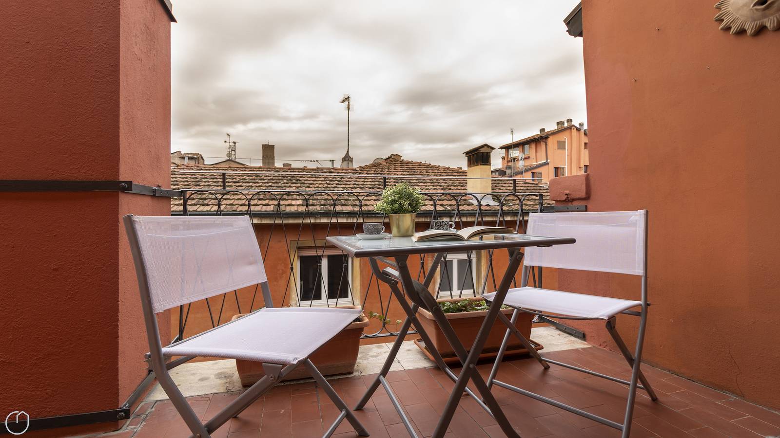 Cały apartament, Apartament wakacyjny dla 4 osób z taras in Bolonia, Prowincja Bolonia