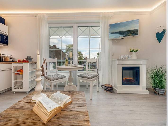 Ferienwohnung für 2 Personen, mit Balkon und Sauna in Zingst