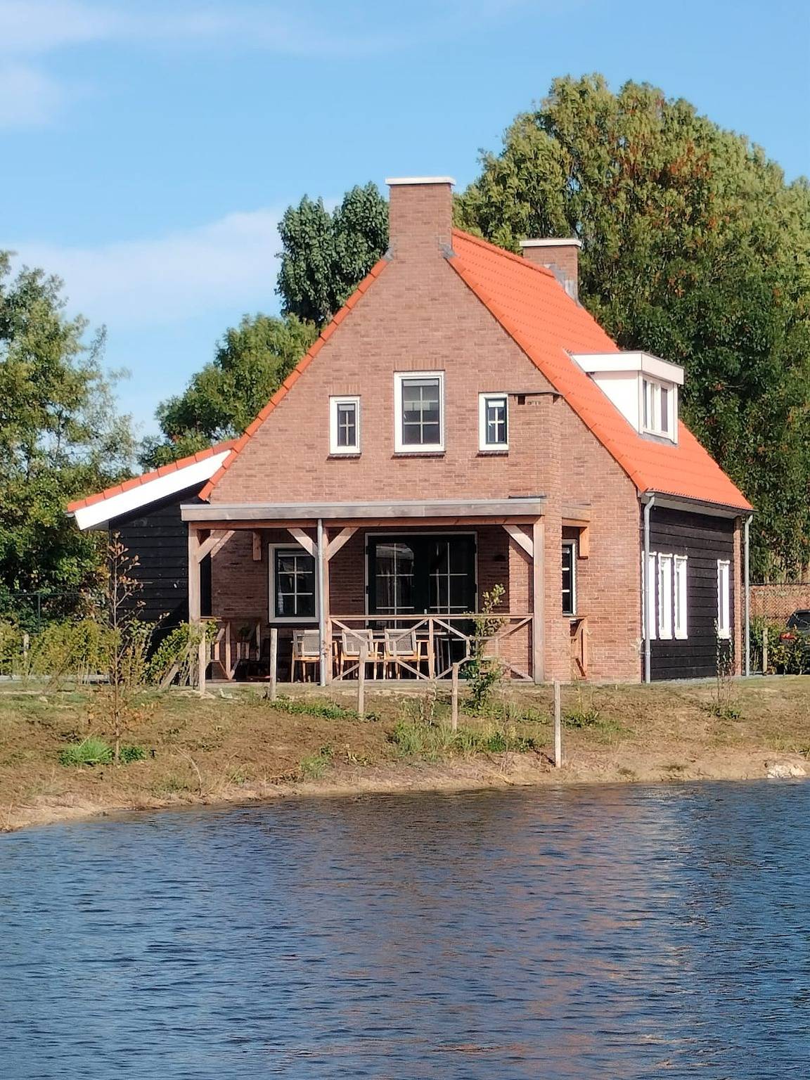 Resort Knuitershoek — Hofvilla Comfort aan het water | 7 pers. in Zeeuws-Vlaanderen