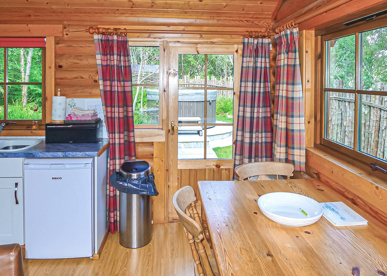 Chalet für 2 Personen mit Sauna in Argyll & Bute