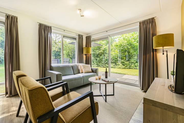 Bungalow für 6 Personen, mit Terrasse und Balkon/Terrasse - 1