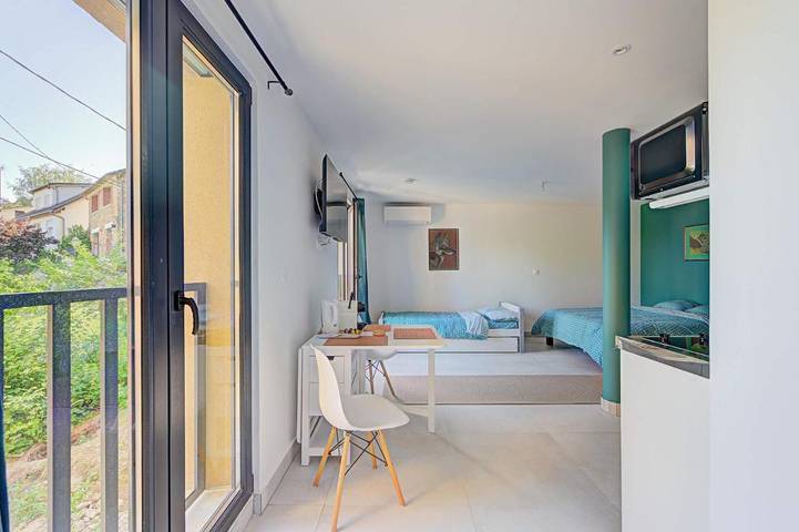 Appartement de vacances pour 3 personnes, avec Terrasse et Vue