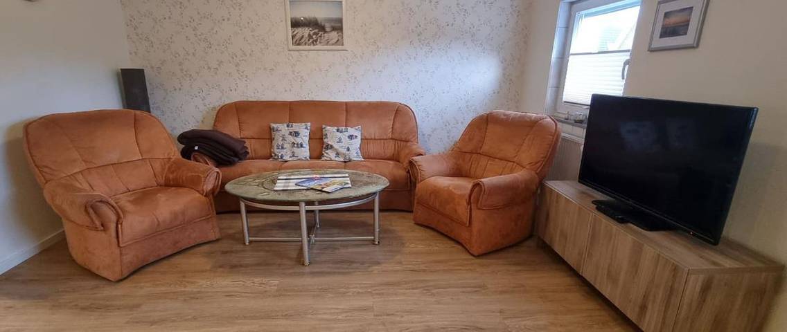 Ganze Wohnung, 3 Raum Ferienwohnung ( Doppelhaushälfte) in Büsum, Kreis Dithmarschen