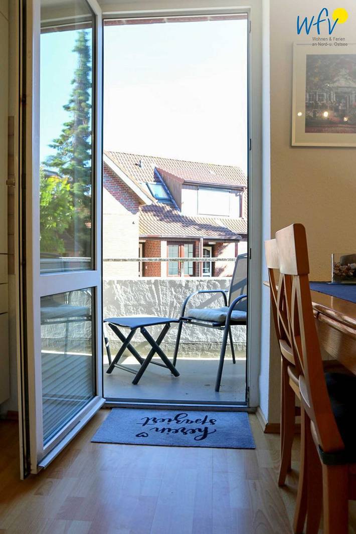 Ferienwohnung für 4 Personen, mit Balkon und Garten auf Langeoog - 2