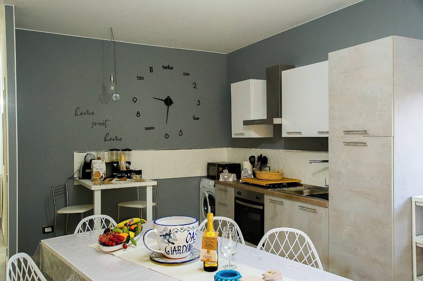 Geheel appartement, Appartement 'Oasi Giardinello' met Wi-Fi en Airconditioning in Agrigento, Provincie Agrigento