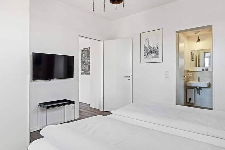 Appartamento intero, Tolles Ferienapartment mit Balkon in Toplage im Hafen der Hansestadt Wismar in Wismar, North-West Mecklenburg (Wismar region)