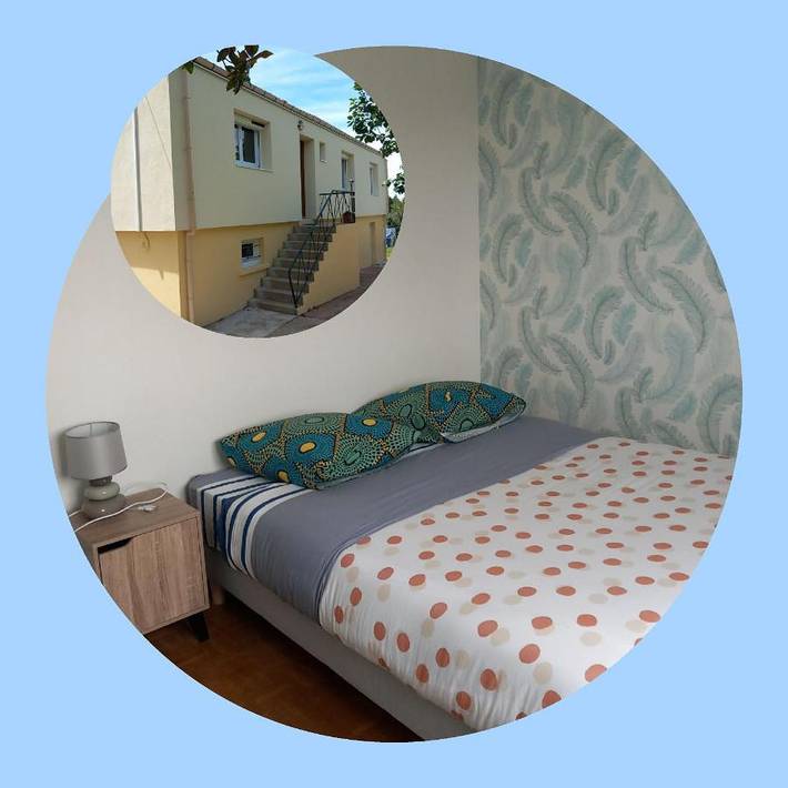 Appartement de vacances pour 2 personnes, avec terrasse et jardin