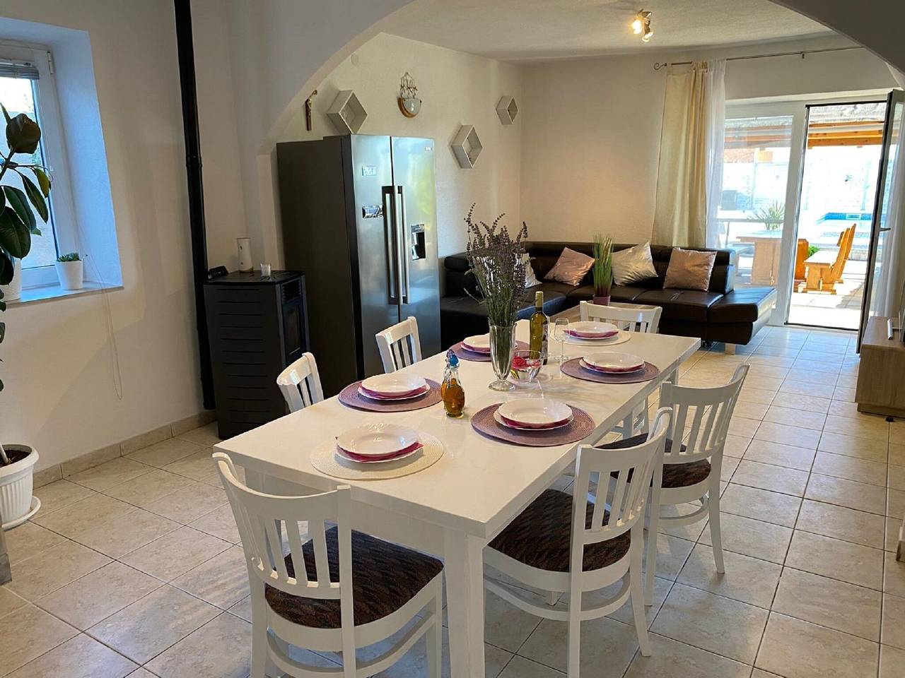 Ferienhaus in Lisicic mit Pool in Grad Benkovac, Zadar