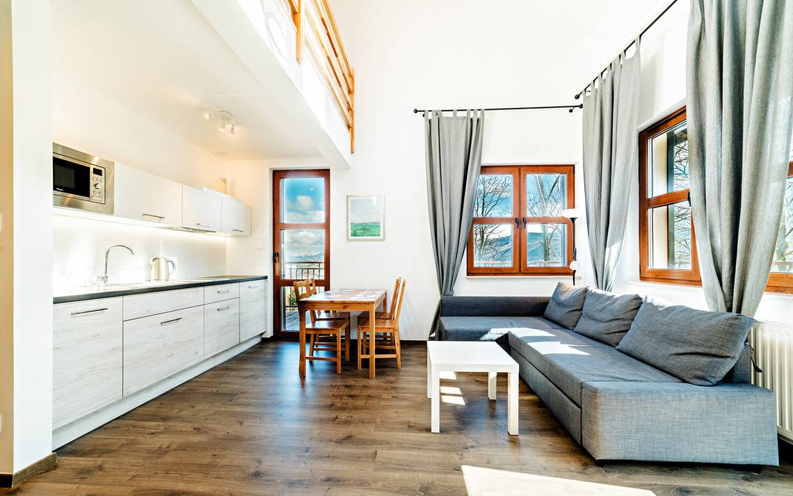 Ganze Ferienwohnung, Sun&Snow Residence - Apartment 1A/5 in Karpacz, Sudeten (Polen)