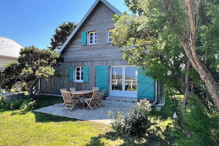 Location de vacances pour 6 personnes, avec terrasse et jardin à Saint-Aubin-sur-Mer (Seine-Maritime)