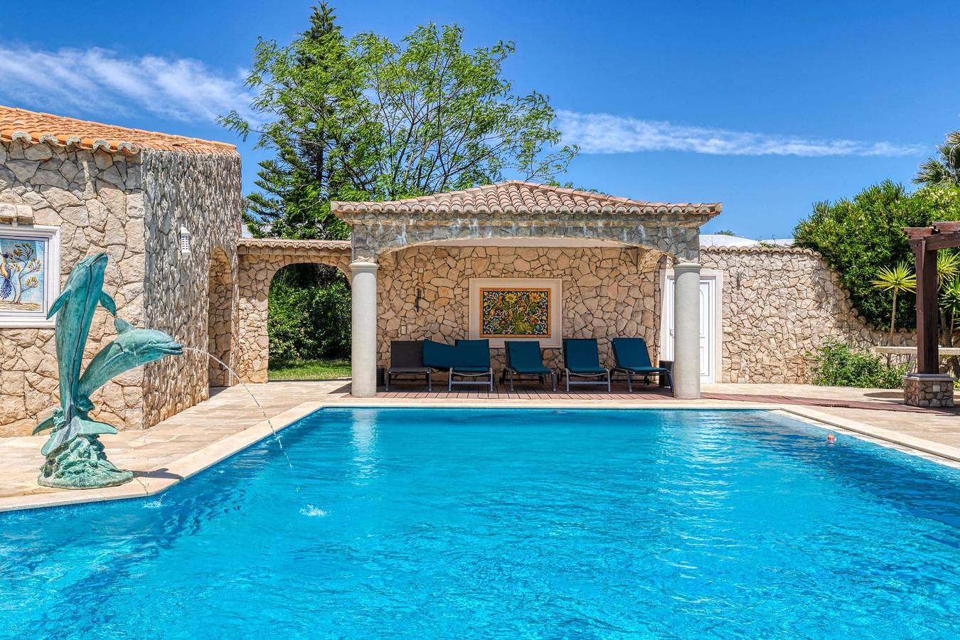 Villa for 12 Guests in Carvoeiro, Lagoa