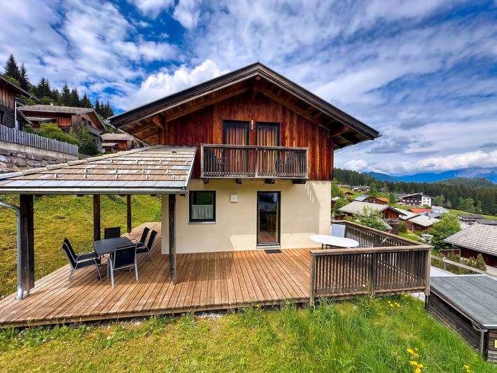 Ferienhaus für 6 Personen, mit Sauna und Terrasse sowie Garten in Annaberg-Lungötz