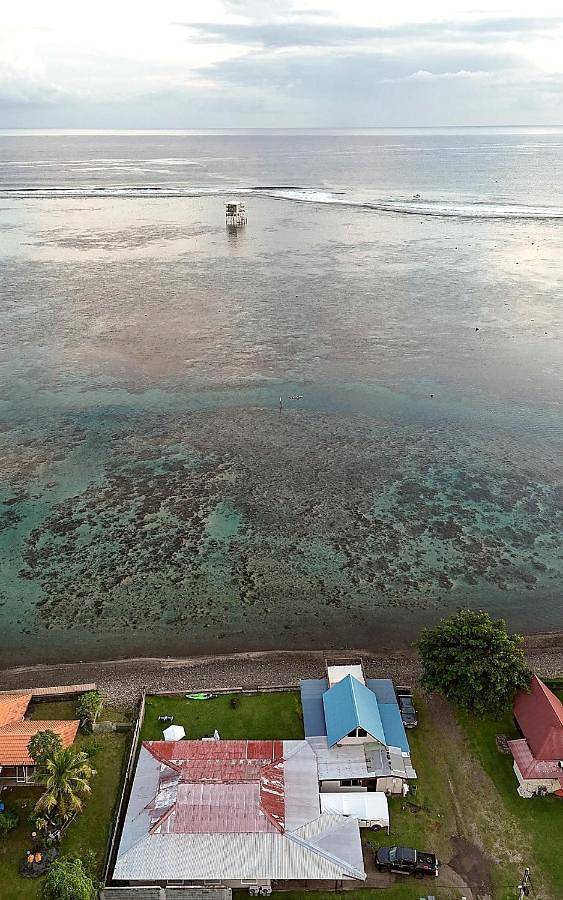 Alojamiento y desayuno para 2 personas, con vistas y jardín, Se admiten mascotas en Tahiti