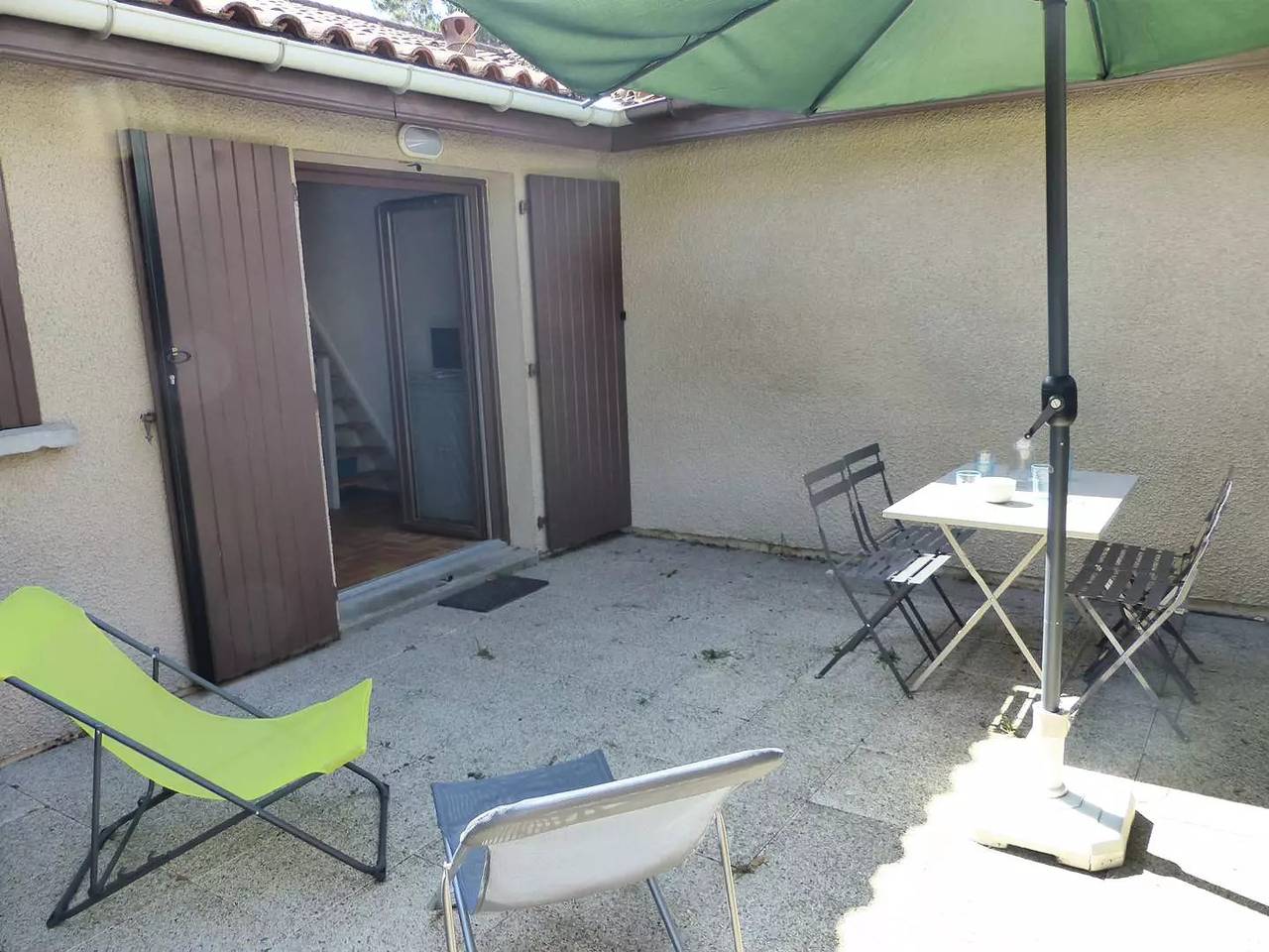 Die Rives von Capbreton. Villa Terrasse mit Terrasse in der Nähe des Hafens in Capbreton, Côte d’Argent