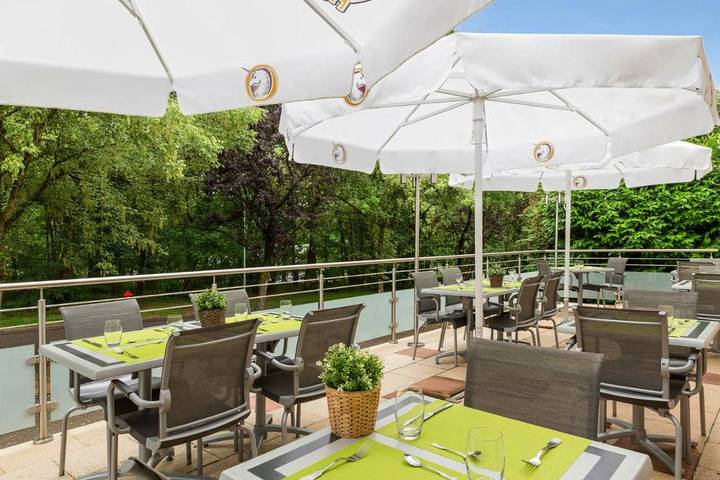 Hôtel pour 2 personnes, avec vue ainsi que sauna et jardin, animaux acceptés à Creutzwald - 3