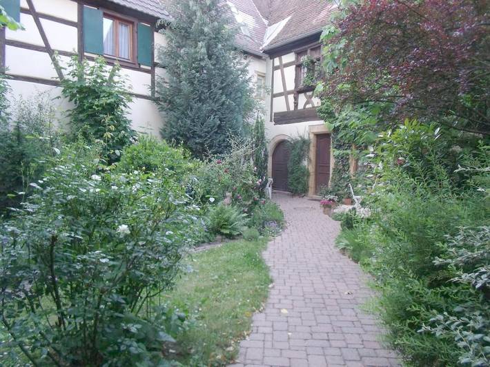 Appartement de vacances pour 2 personnes, avec Terrasse ainsi que Jardin et Vue