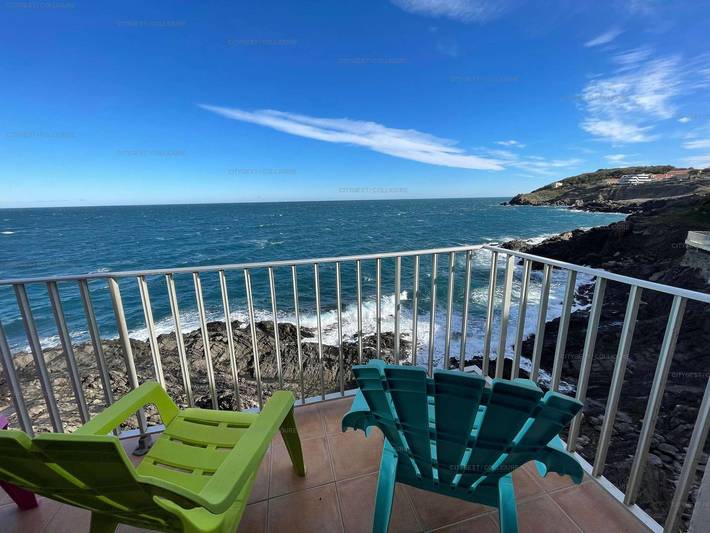 Apartamento para 6 personas, con Terraza en Colliure