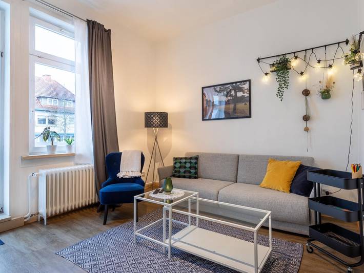 Appartement de vacances pour 4 personnes, avec jardin et balcon