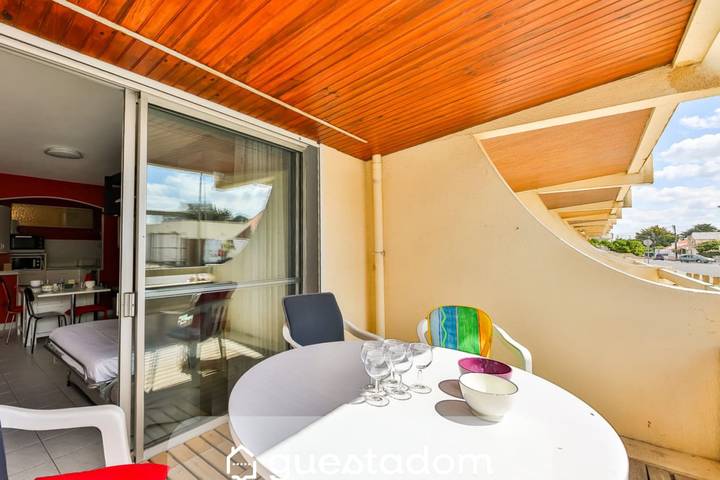 Gîte pour 4 personnes, avec balcon dans Plage des Demoiselles