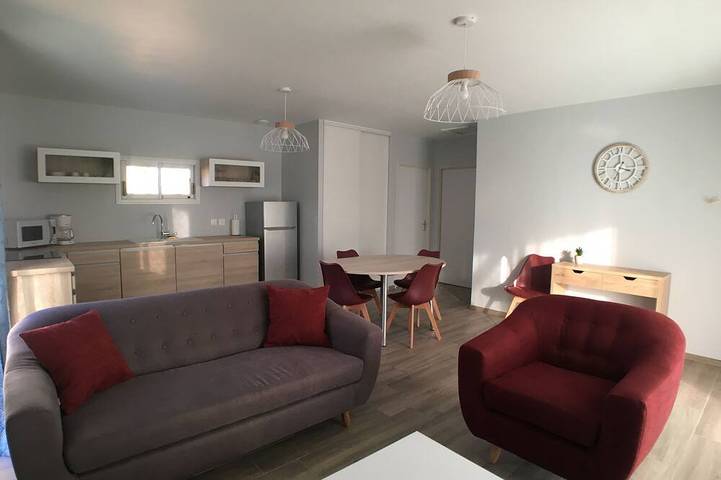 Chalet pour 5 personnes, avec jardin et terrasse