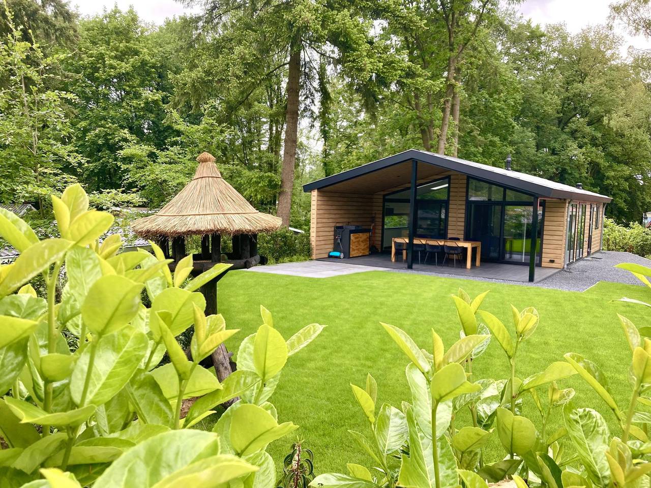 Vakantiepark De Thijmse Berg — Family Lodge Deluxe | 4 personen in Rhenen, Provincie Utrecht