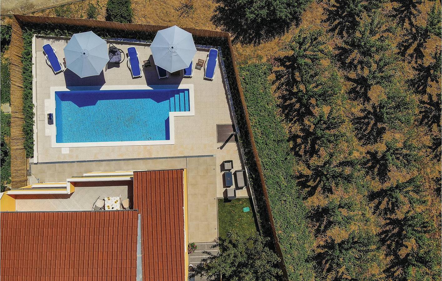 Ferienhaus für 12 Personen mit Pool in Kastel Luksic, Kaštela