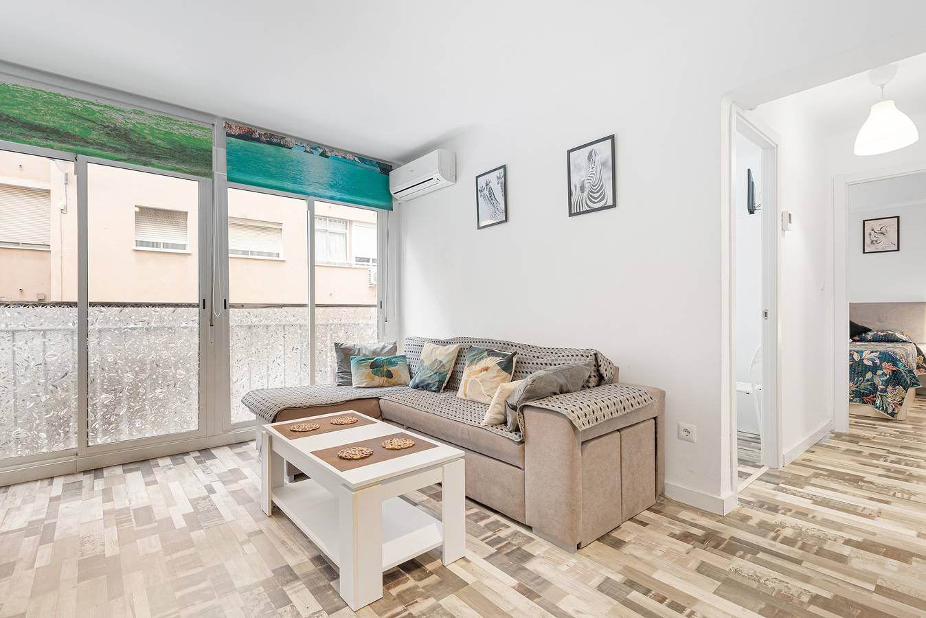 Apartamento entero, Apartamento Alhóndiga El Palo con Balcón, Wi-Fi y Aire Acondicionado in Playa del Palo, Málaga
