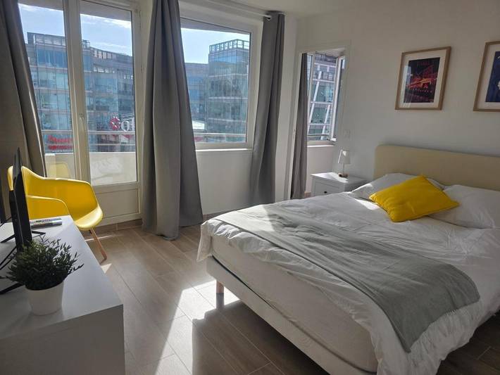 Gîte pour 4 personnes, avec vue et balcon à Le Kremlin-Bicêtre - 2