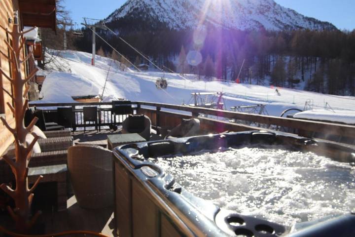 Chalet per 16 persone, con balcone e idromassaggio - 1