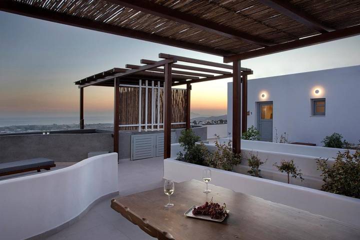 Gîte pour 2 personnes, avec jacuzzi et jardin à Megalochori - 3