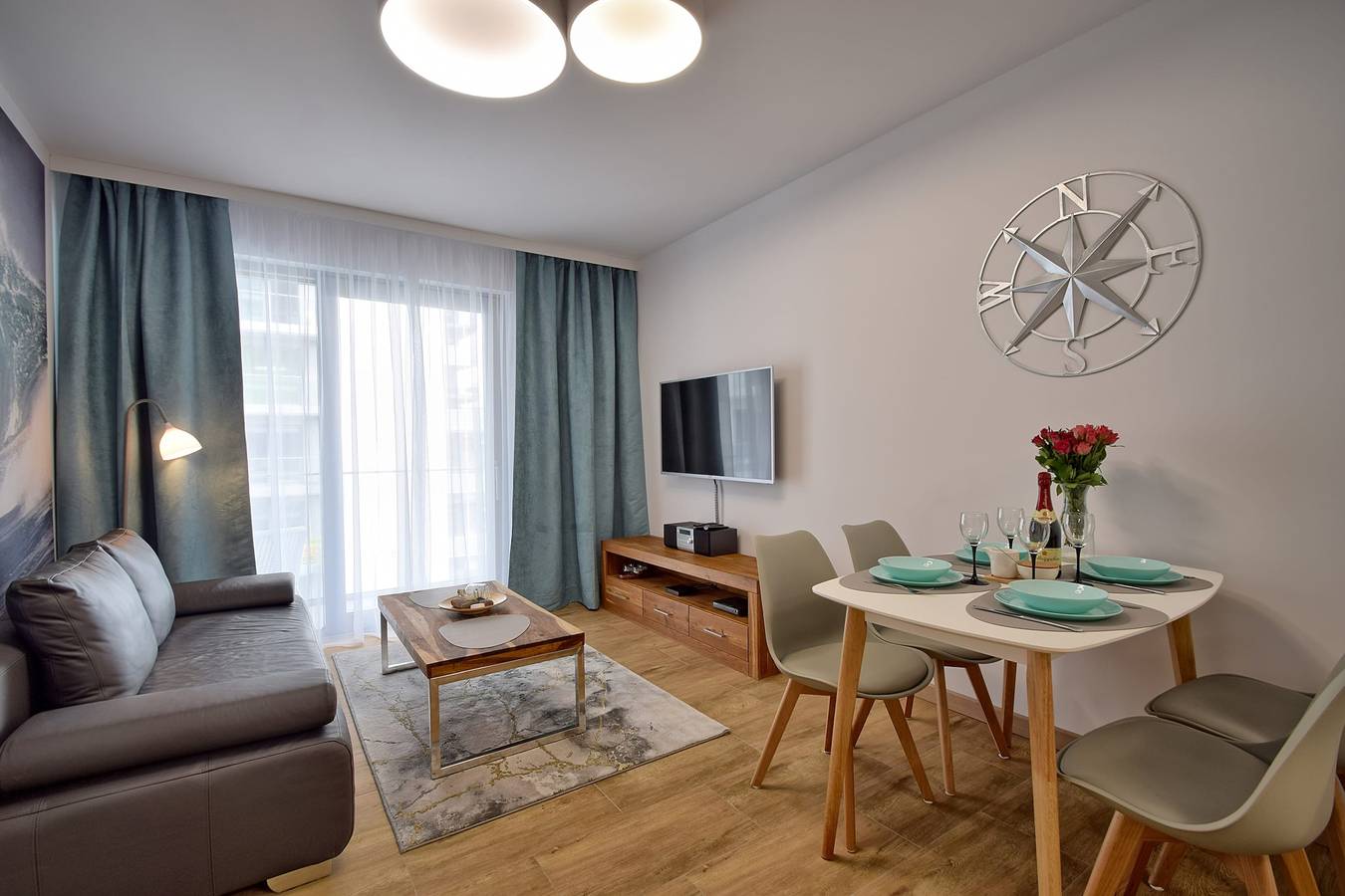 Hel lägenhet, Balticus A46 Seaview | Elegant Apartment | Perfect Location in Międzyzdroje, Międzyzdroje (Kommun)