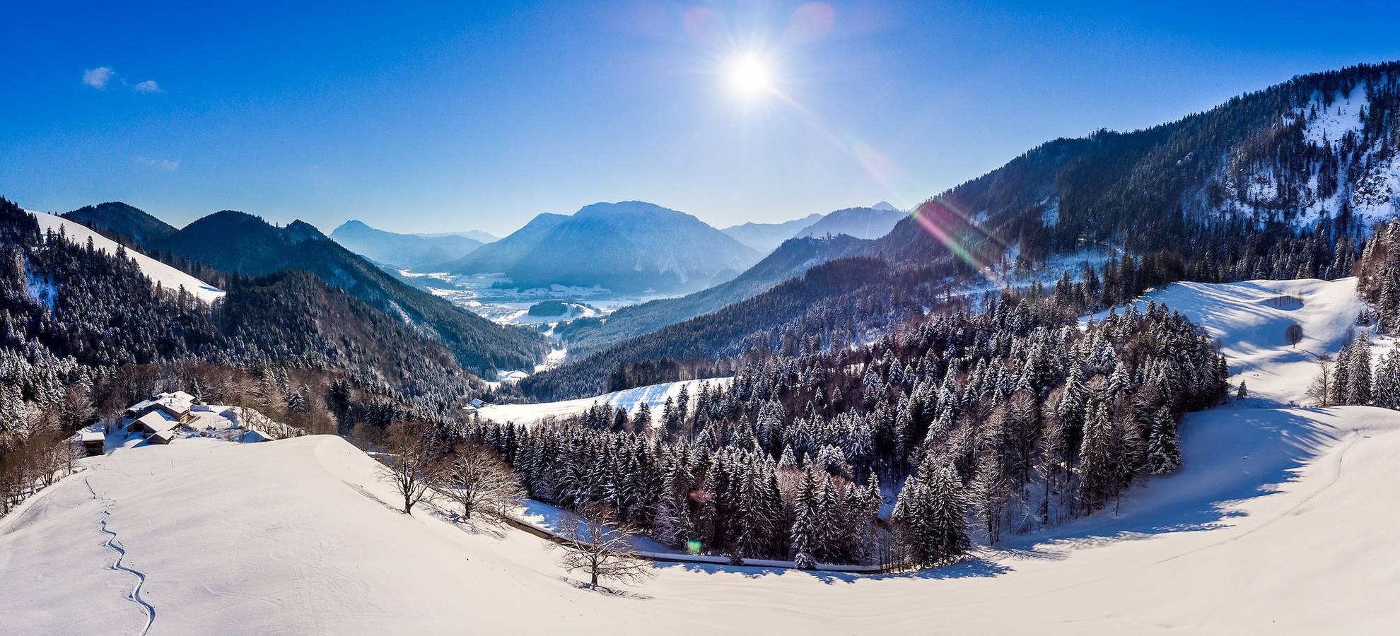 Steinberger Hof Alm inkl. Chiemgau Karte - Alm 100 qm, Terrasse, Küche, 2 Schlafzimmer, Wohnzimmer, max 8 Personen in Ruhpolding, Bayerische Alpen