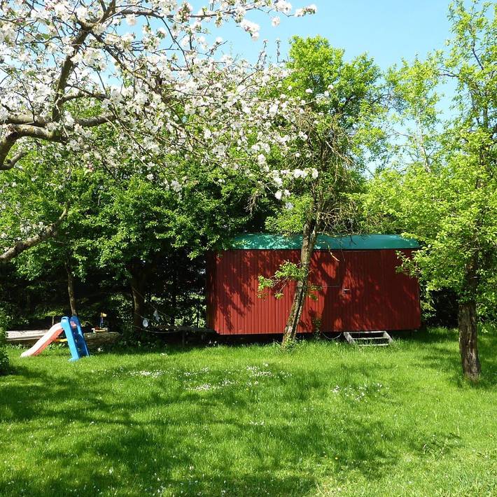 Ferienhaus für 2 Personen, mit Garten und Balkon, kinderfreundlich in Traunreut - 3