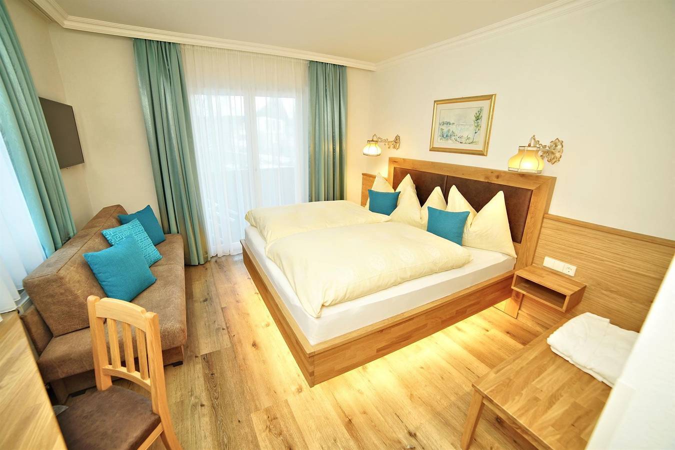 Doppelzimmer Komfort, Gästehaus in Kreuzeckgruppe, Berg im Drautal