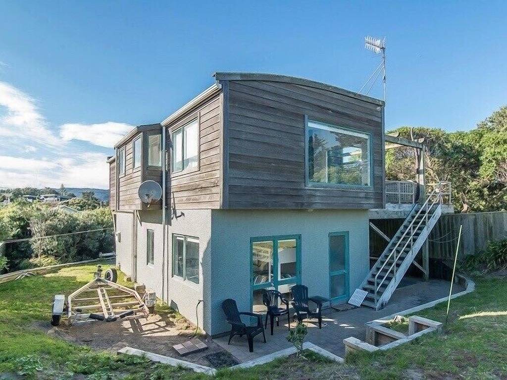 Kurzurlaub am Strand - Waikanae Beach Ferienhaus in Kapiti Coast District