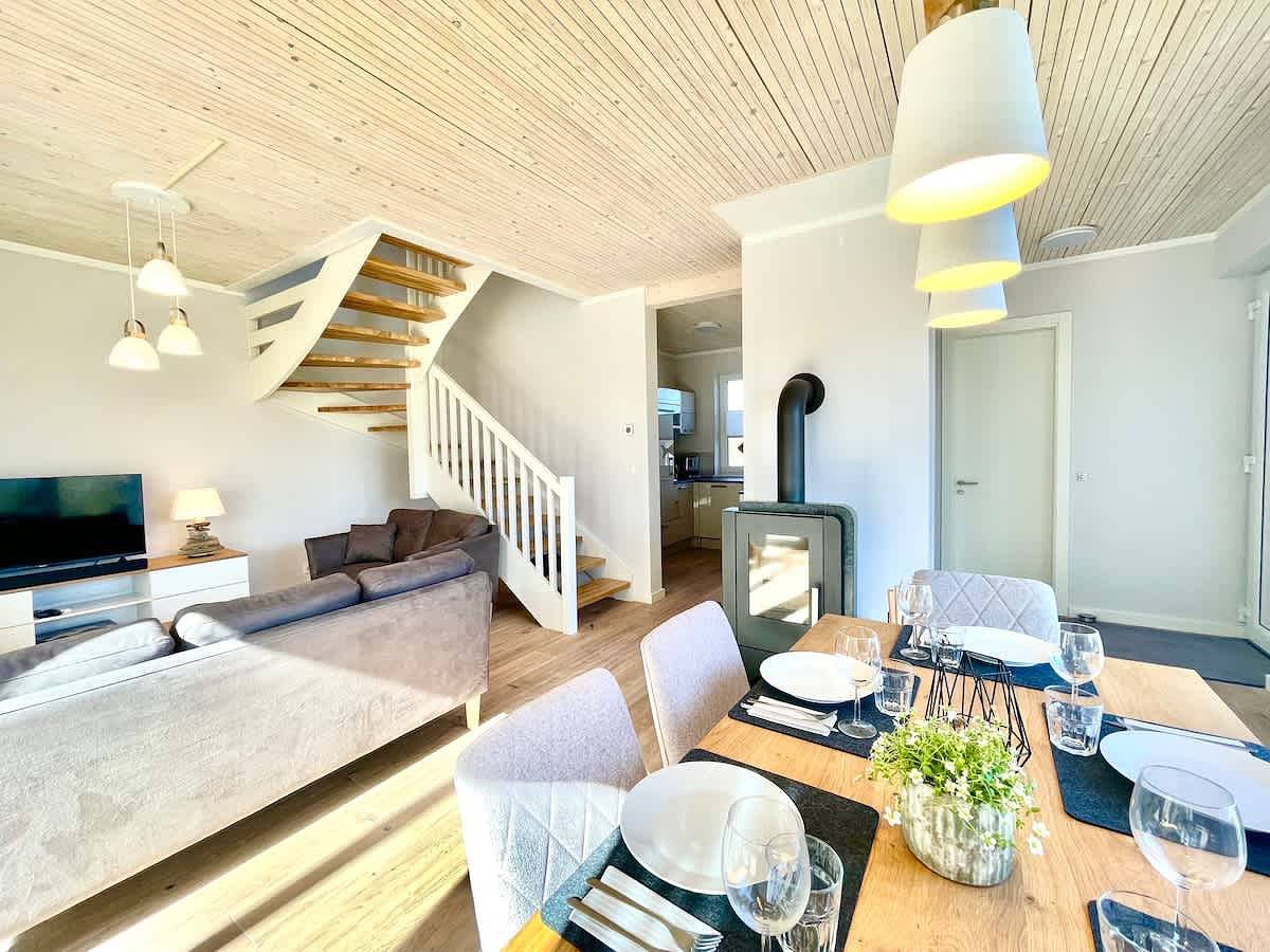 Ferienhaus für 6 Personen mit Sauna in Pruchten, Vorpommern