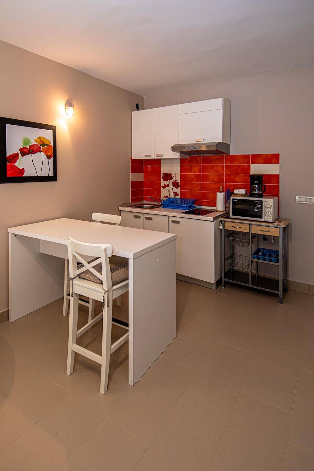 Appartement entier, Traumhaftes Studio-Apartment direkt am Strand von Rovinj in Rovinj, Région de Rovinj