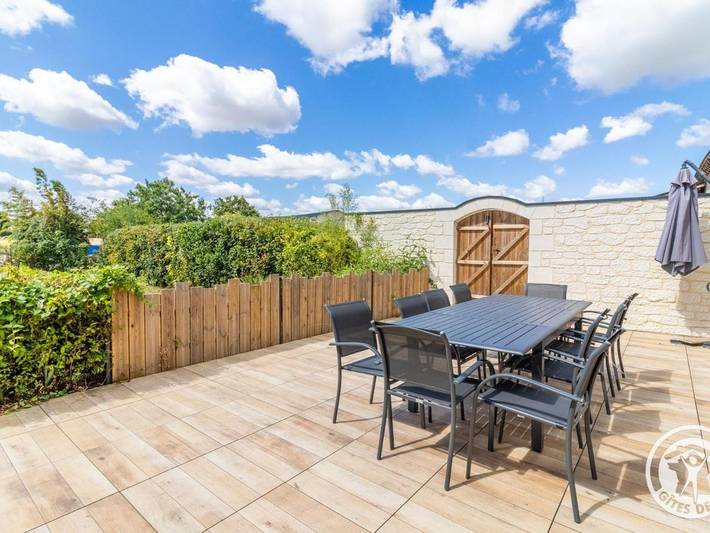 Maison de vacances pour 8 personnes, avec terrasse ainsi que jardin et jacuzzi - 1
