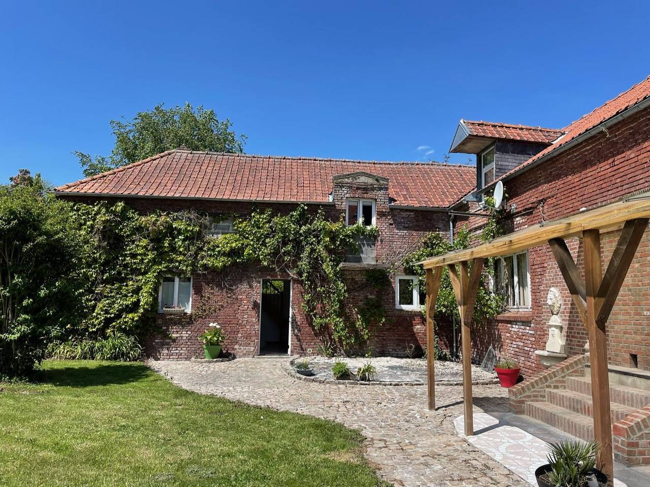 La chaiserie - Terrasse au rez-de-chaussée in Romeries, Norte (Francia)