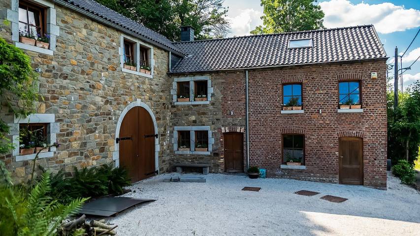 Location de vacances pour 10 personnes, avec piscine et jacuzzi ainsi que sauna et jardin à Verviers - 2