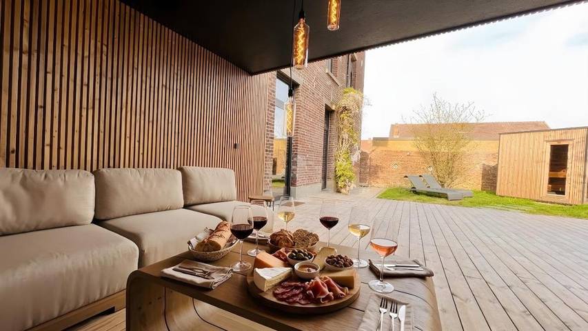 Location de vacances pour 6 personnes, avec jacuzzi ainsi que terrasse et sauna dans Lens (Hinaut) - 4