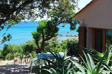 Cottage pour 10 personnes, avec jardin et terrasse, animaux acceptés dans Plage De L Ovu Santu